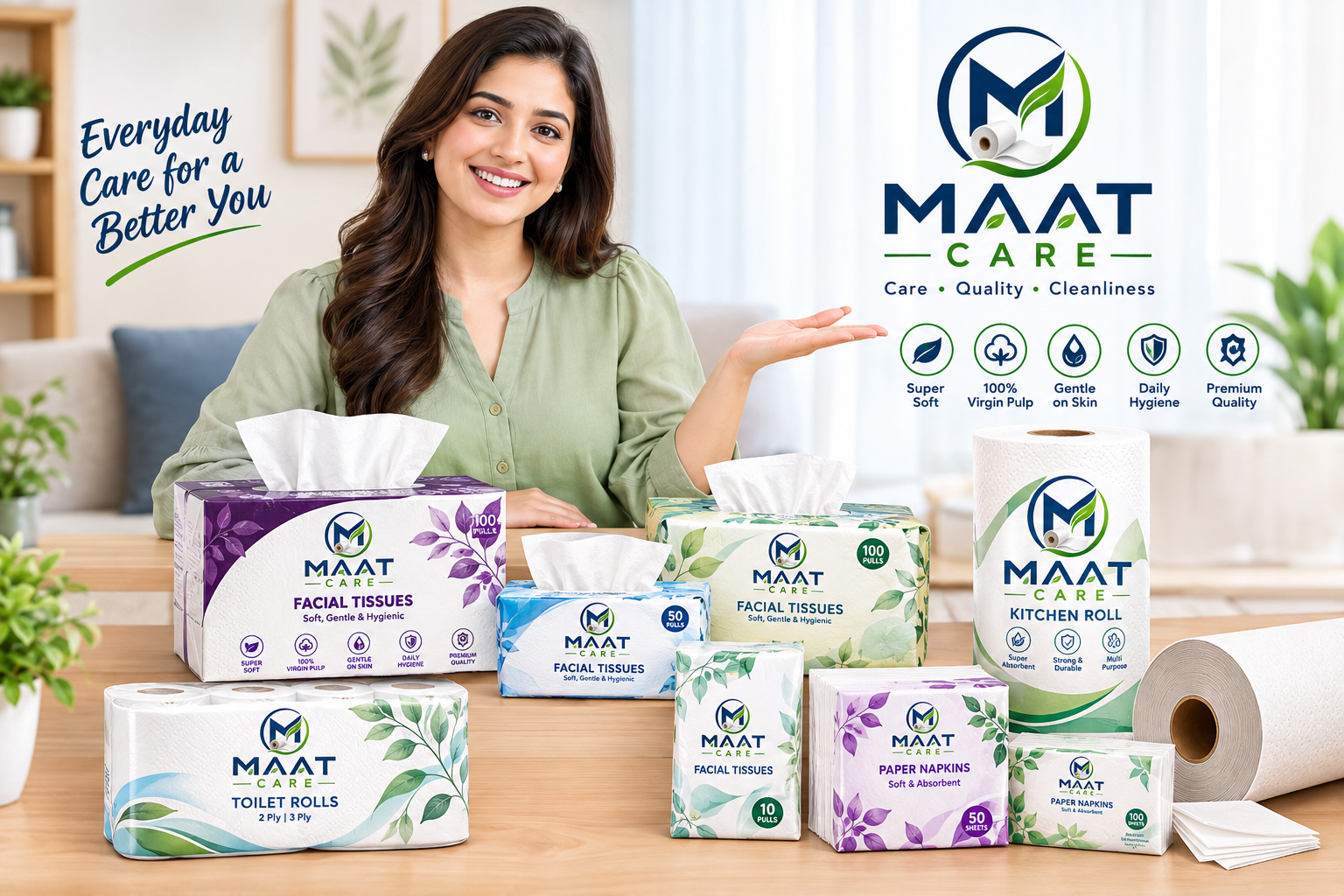 Maat Care complete product range